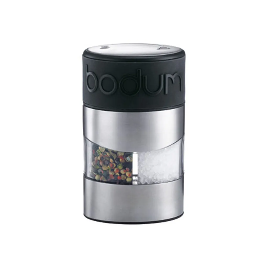 Bodum - Twin Salz- und Pfeffermühle - farbig, Farbauswahl:schwarz